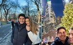 'É preciso apenas parar e contemplar!', disse Elaine em uma das fotos compartilhadas nas redes sociais
