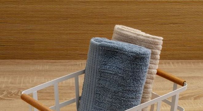 cesto organizador - cesto de toalhas de rosto 