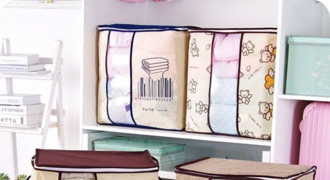 cesto organizador - cestos de roupa de cana 