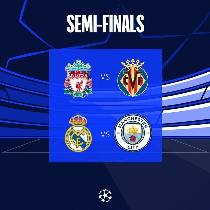 As semis da Champions League