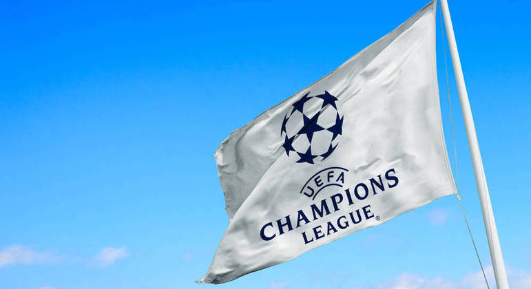 Uma das bandeiras da Champions