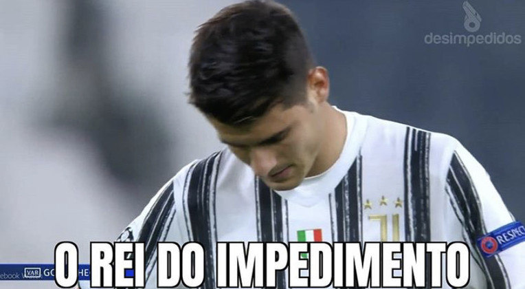 Champions League: Álvaro Morata protagoniza memes de Juventus 0 x 2 Barcelona