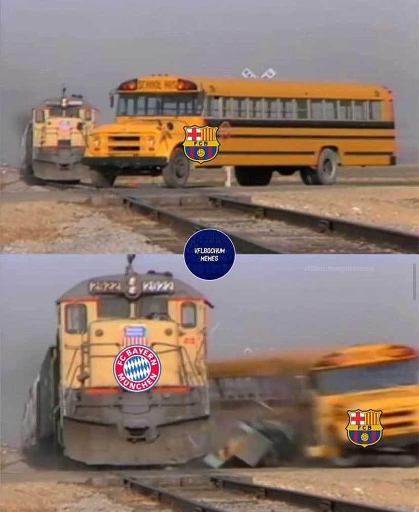 Barcelona Muito Zoado Aps Massacre Do Bayern Veja Os Memes Esportes R7 Lance