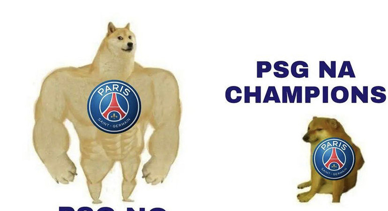 Champions League: os melhores memes de Brugge 1 x 1 Paris Saint-Germain