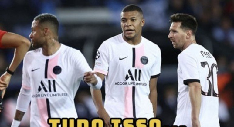 Champions League: os melhores memes de Brugge 1 x 1 Paris Saint-Germain