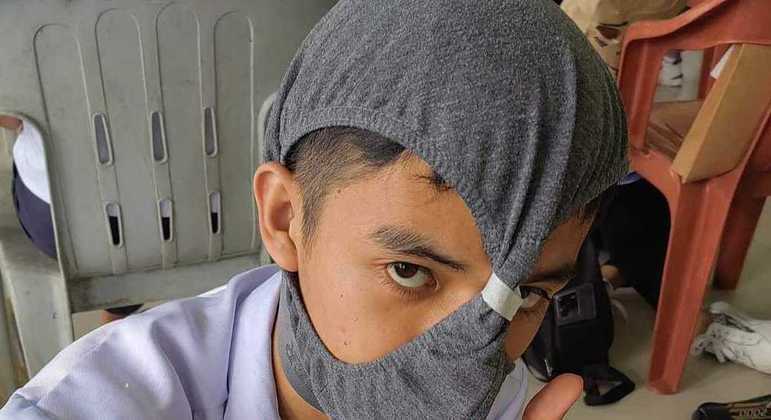 Chapéu 'anticola' vira moda em universidade das Filipinas - Fotos - R7 ...