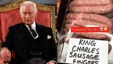 Açougueiro vende 'dedos de salsicha do rei Charles' na Nova Zelândia