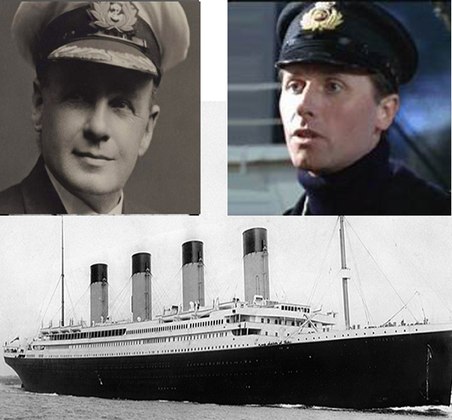 Charles Lightoller (por Jonathan Phillips) - Foi o segundo imediato do Titanic. Ajudou muitos a se salvarem e, de volta ao continente, deu informações importantes para a melhoria da segurança nos navios. 