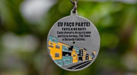 Chaveiro será vendido durante o festival 
