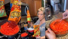 A web chegou ao limite com essa receita de macarrão com Cheetos