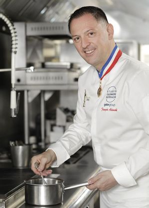 Chef François Adamski: um dos responsáveis pelo cardápio Business da Air France