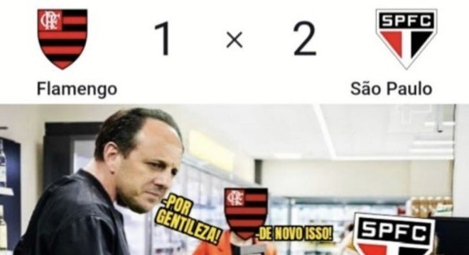 Memes De Nova Vitoria Do Sao Paulo Sobre Flamengo Dominam Internet Esportes R7 Lance