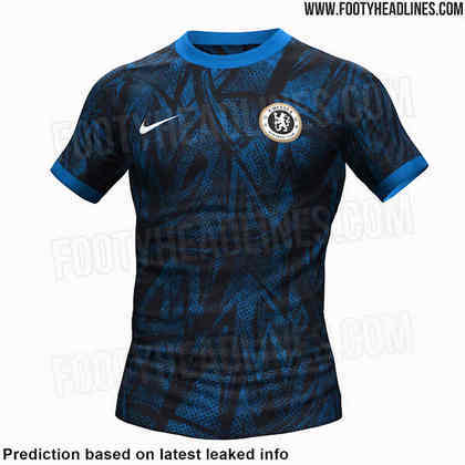 Chelsea: camisa 2 (vazada na internet) / fornecedora: nike