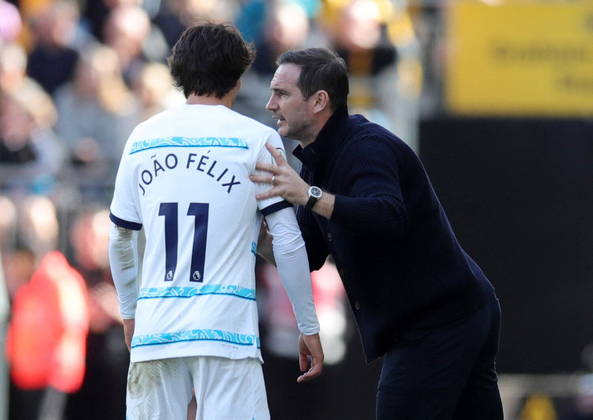 O Chelsea perdeu por 1 a 0 para o Wolverhampton na reestreia do técnico Frank Lampard, que chegou para substituir Graham Potter, demitido no início da semana