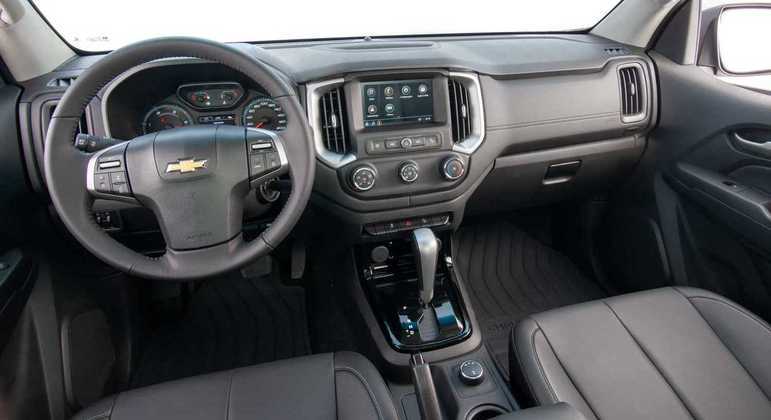 Modelo tem central multimídia de 8 polegadas com sistema Mylink, que tem conexão com Android Auto e Apple CarPlay