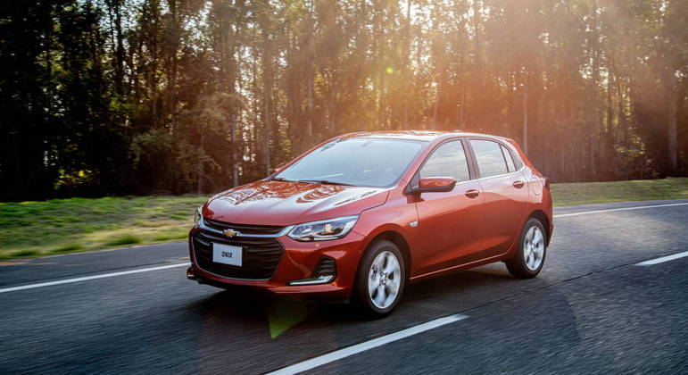 Segundo lugar ficou com o Chevrolet Onix com 1.402 ocorrências