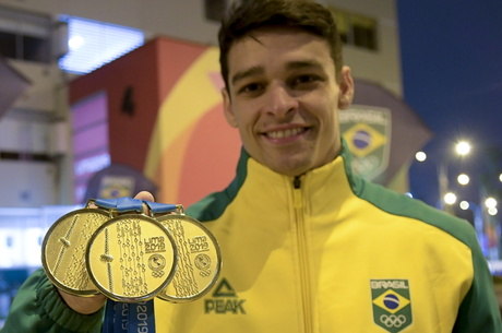 Chico Barreto deixa Lima com três medalhas douradas