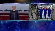 Presidente chinês felicita os astronautas que abrem 'horizontes'