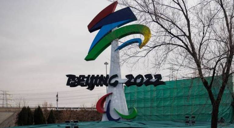 Logotipo dos Jogos Olímpicos de Pequim 2022