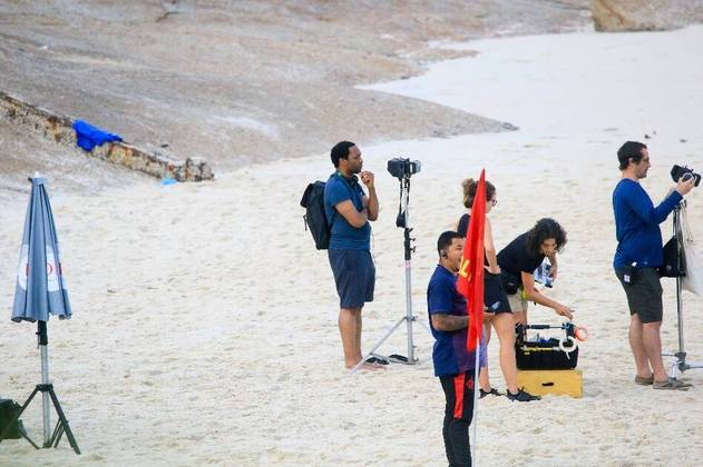 Chiwetel foi flagrado ao dirigir algumas cenas que seriam para o filme na famosa pedra do Arpoador, na zona sul do Rio de Janeiro