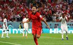 Cho Gue-sung (Coreia do Sul)Não é só o capitão da seleção sul-corena, Son, que brilha nos gramados. Cho Gue-sung tem recebido destaque em sua participação na Copa do Mundo. No jogo contra Gana, o atacante, de 24 anos, marcou dois gols