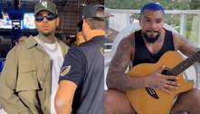 Chris Brown comenta em post sobre Naldo, e brasileiro quebra a internet