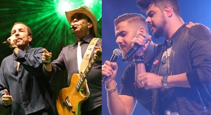 Chrystian Ralf e Zé Neto e Cristiano