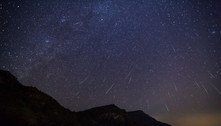 Saiba como acompanhar a chuva de meteoros desta madrugada