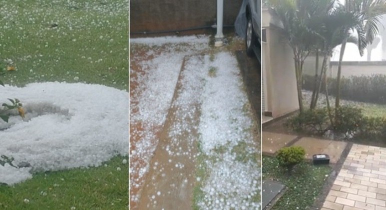 Tempestade De Granizo Atinge Bairro De Jundiai No Interior De Sp Noticias R7 Sao Paulo