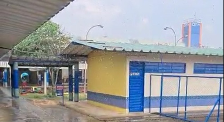 Registro de chuvas no Recanto das Emas nesta sexta-feira (24)