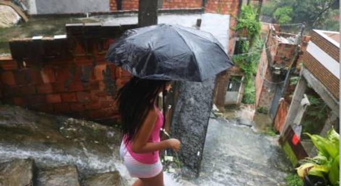 Chuvas intensas atingem cidades da Bahia neste Natal