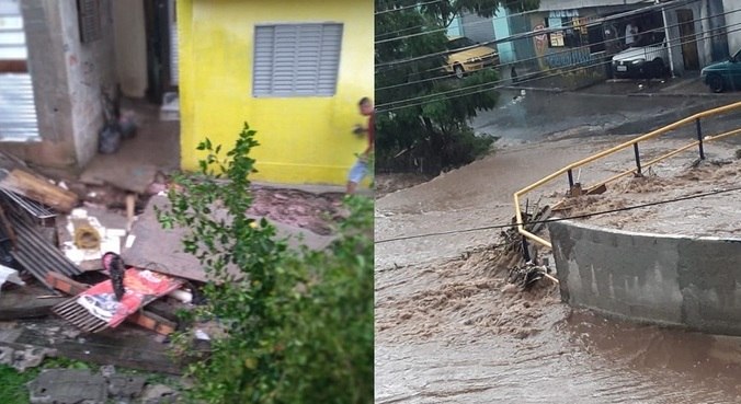 Chuvas são frequentes e causam alagamentos e danos aos moradores da região