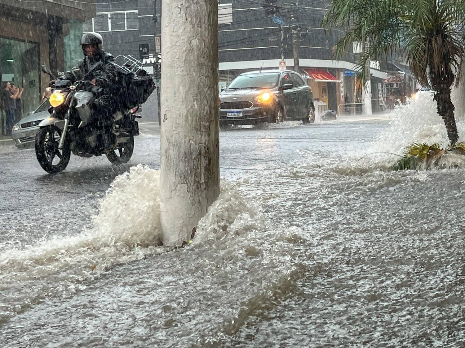 Vem temporal por aí! Serra recebe alerta para risco de chuvas