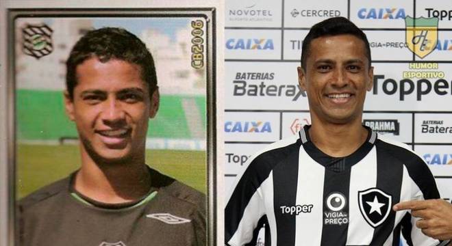 Cícero em 2006 pelo Figueirense. Esse ano disputa o Brasileirão pelo Botafogo