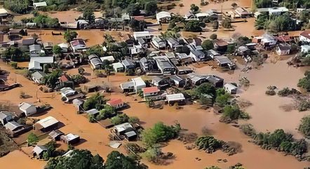 Cidades do RS ficaram destruídas após ciclone extratropical