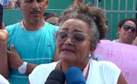 'Ador que Socorro está passando é a minha dor', comentou Raimunda dos Santos,dona de casa, em apoio a mãe da menina.