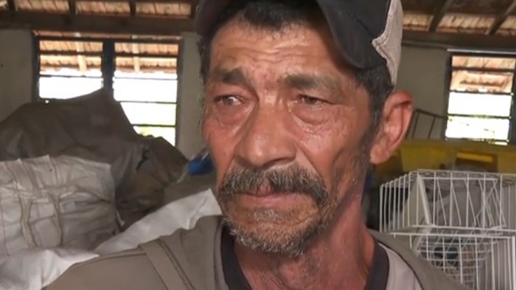Durante a entrevista, o agressor perguntou sobre a vítima e descobriu que Cleide estava internada em estado grave no hospital. 