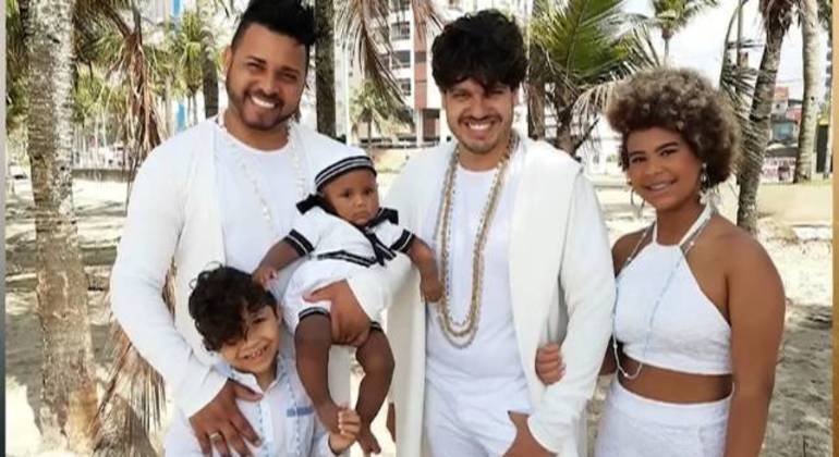 Fernanda, de 14 anos, Gabriel, de 9, e Lorenzo, de quase 2 anos, morreram no incêndio