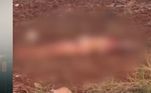 Pela quantidade de sangue presente no local, a polícia acredita que o crime não teria acontecido ali. Após análise inicial, o legista constatou que Horrana não estava grávida