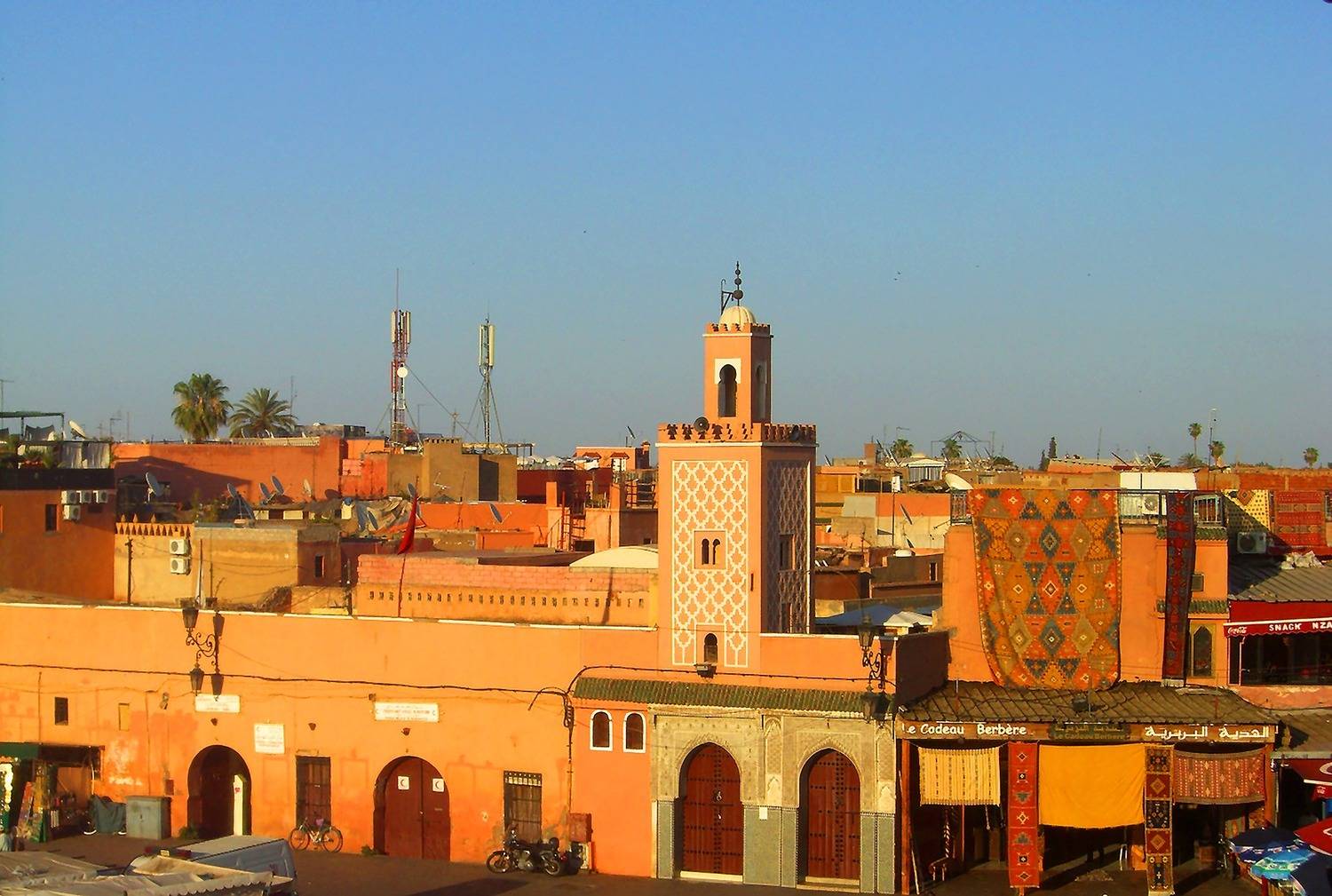Marrakech: uma das principais cidades (Pixabay)