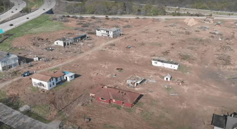Cidade foi revelada após anos coberta