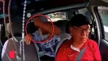 Cinto de segurança salva taxista de facada desferida por adolescente de 13 anos 