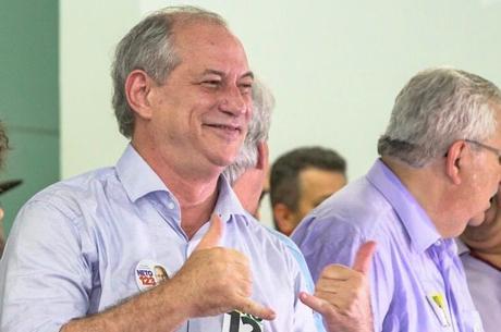O candidato do PDT, Ciro Gomes