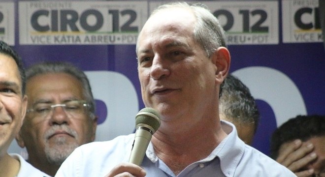 Ciro Gomes descarta apoio a Jair Bolsonaro (PSL) no segundo tunro