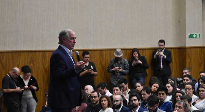 Ciro Gomes ministrou palestra em universidade de São Paulo