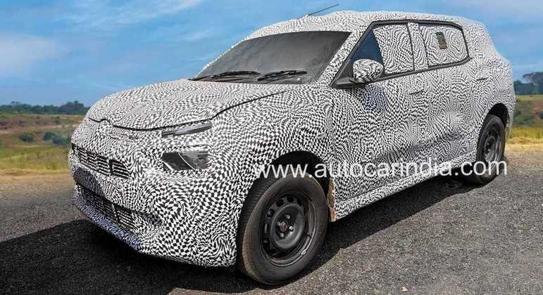 Modelo de 7 lugares da Citroën tem o mesmo padrão visual do novo C3