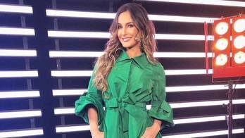 Gravidinha, Claudia Leitte usa vestido-casaco e sapato de R$ 8,8 mil (Elas no Tapete Vermelho)