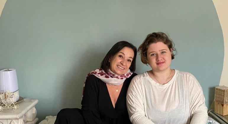 Claudia Scarpitta e Giulia Scarpitta Zuaid Mota: parceria no aprendizado 