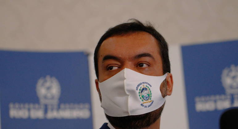 O governador do Rio de Janeiro, Cláudio Castro (PL)