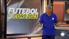 Liderança absoluta da Record TV, na estreia de Cléber Machado, na final do Paulista. Com picos de quase o dobro da Globo